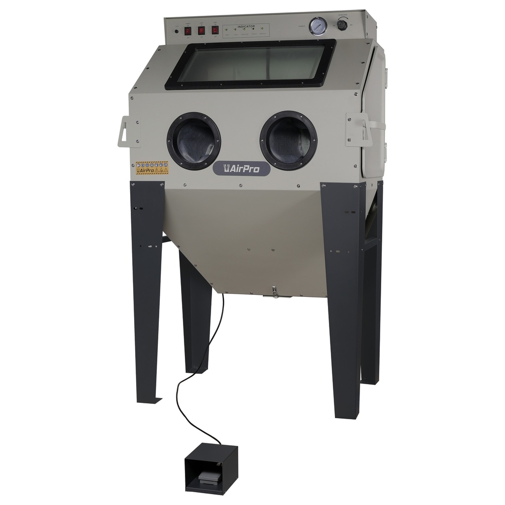 Sand blast 350Ltr with 2 side doors Valkenpower